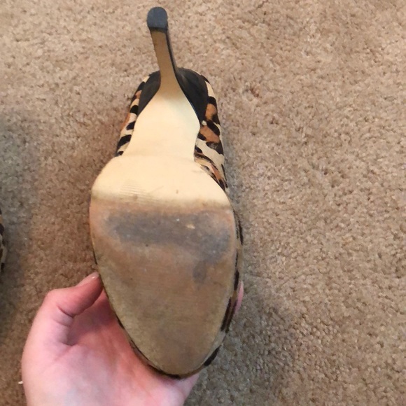 Steve Madden leopard print heels - Picture 5 of 8